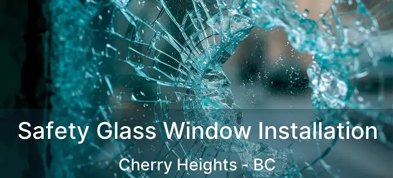  Safety Glass Window Installation Cherry Heights - BC