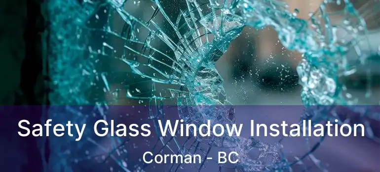  Safety Glass Window Installation Corman - BC