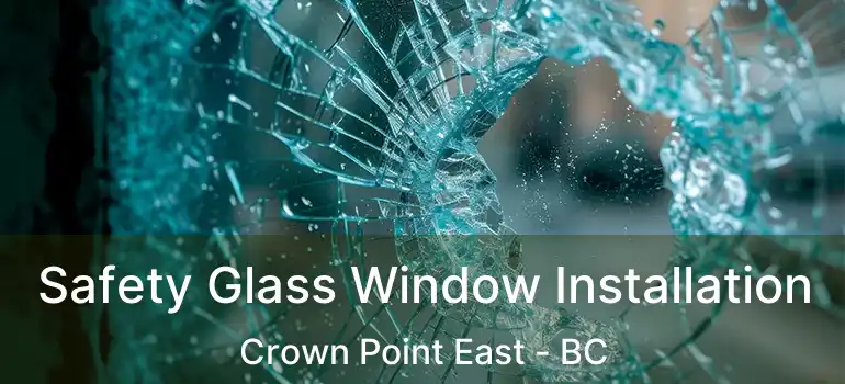  Safety Glass Window Installation Crown Point East - BC