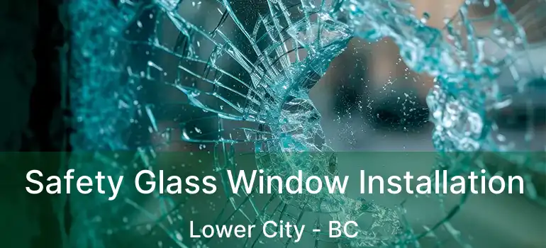  Safety Glass Window Installation Lower City - BC