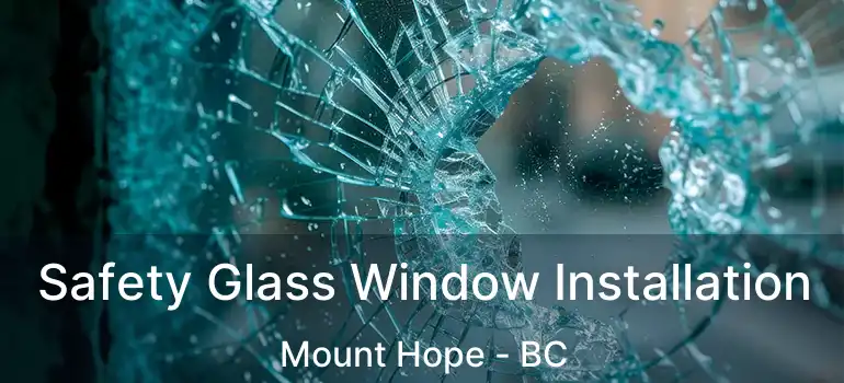  Safety Glass Window Installation Mount Hope - BC
