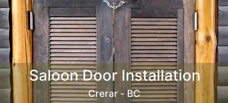  Saloon Door Installation Crerar - BC
