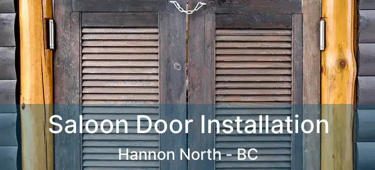  Saloon Door Installation Hannon North - BC
