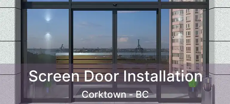  Screen Door Installation Corktown - BC