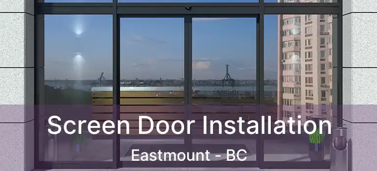  Screen Door Installation Eastmount - BC