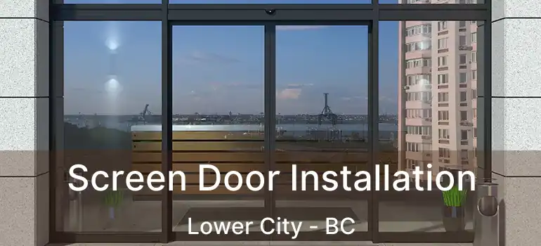  Screen Door Installation Lower City - BC