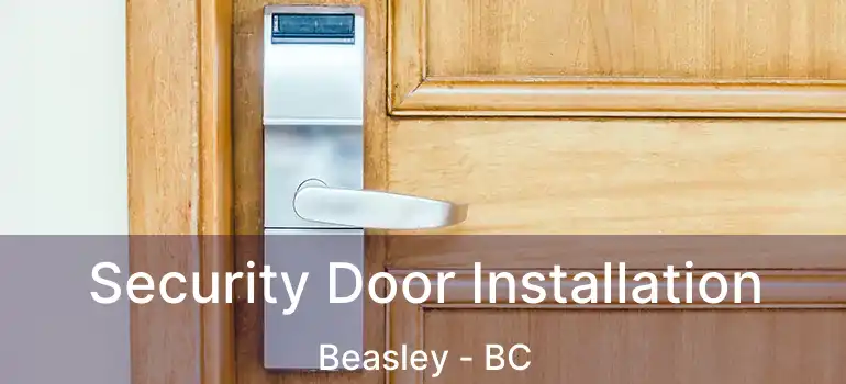  Security Door Installation Beasley - BC