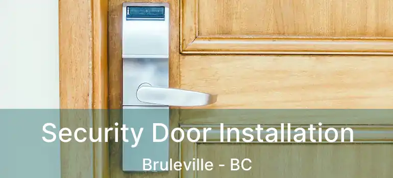  Security Door Installation Bruleville - BC
