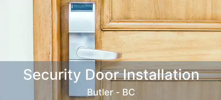  Security Door Installation Butler - BC