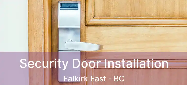  Security Door Installation Falkirk East - BC