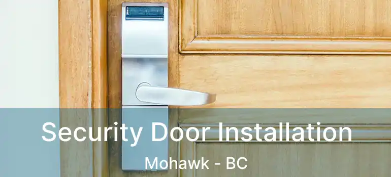  Security Door Installation Mohawk - BC