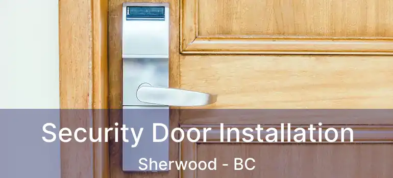  Security Door Installation Sherwood - BC