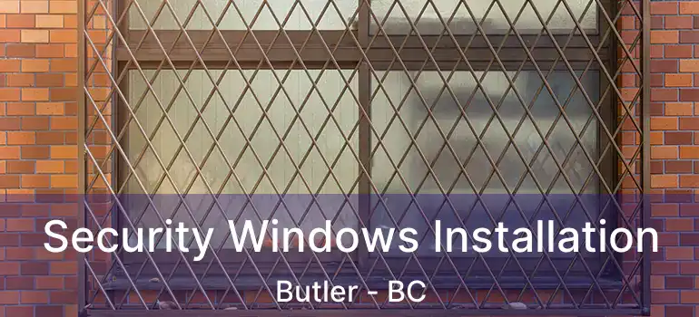  Security Windows Installation Butler - BC