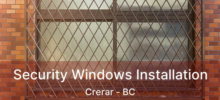  Security Windows Installation Crerar - BC