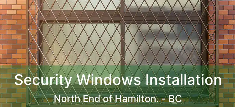  Security Windows Installation North End of Hamilton. - BC