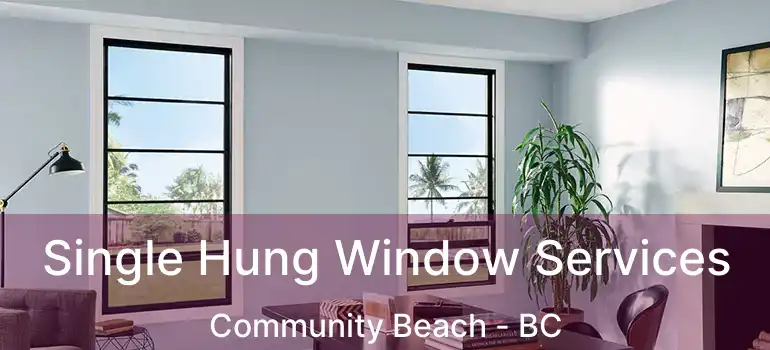  Single Hung Window Services Community Beach - BC