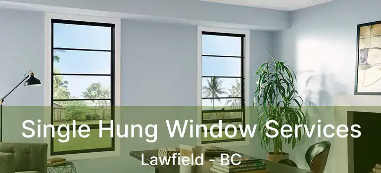  Single Hung Window Services Lawfield - BC