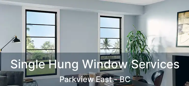  Single Hung Window Services Parkview East - BC