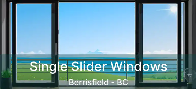  Single Slider Windows Berrisfield - BC
