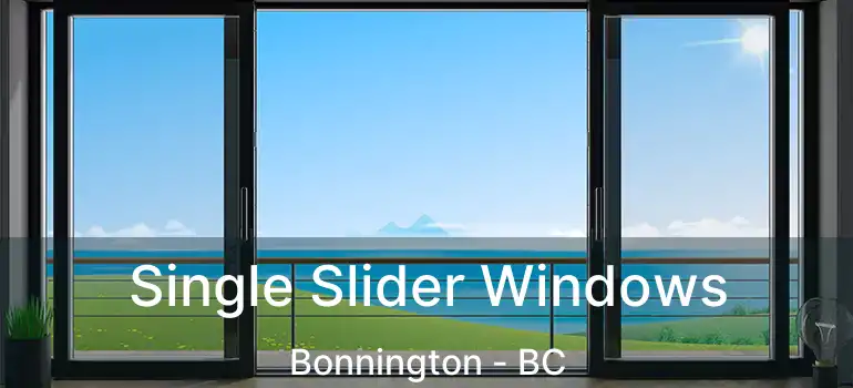  Single Slider Windows Bonnington - BC