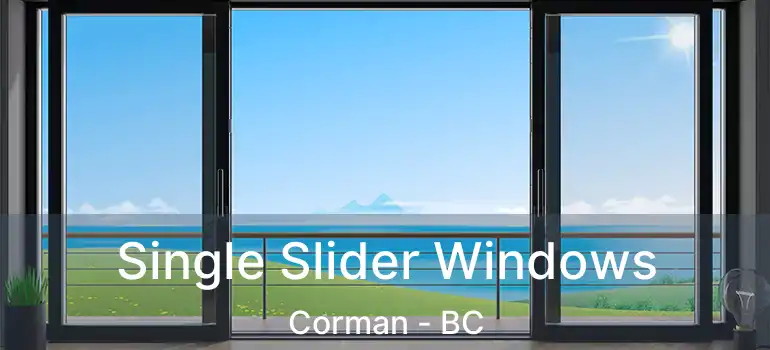  Single Slider Windows Corman - BC