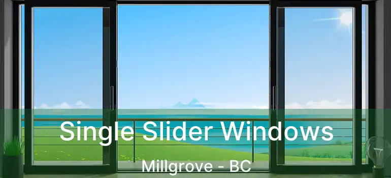  Single Slider Windows Millgrove - BC