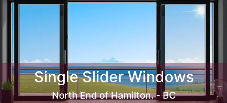  Single Slider Windows North End of Hamilton. - BC