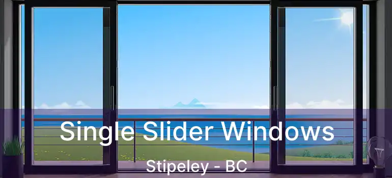  Single Slider Windows Stipeley - BC