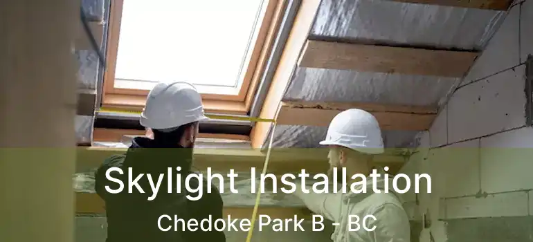  Skylight Installation Chedoke Park B - BC
