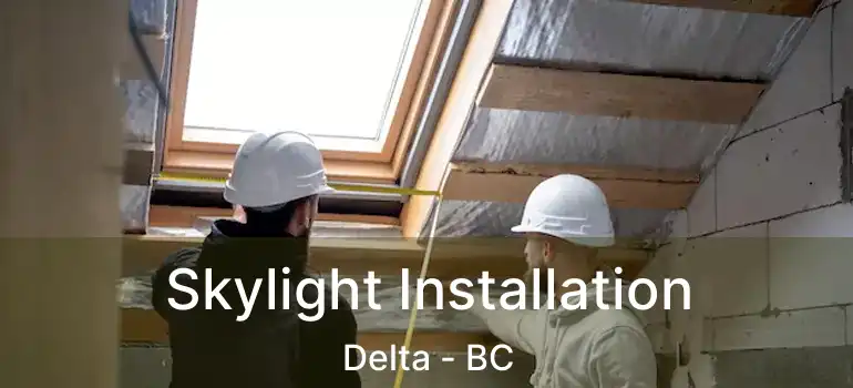  Skylight Installation Delta - BC