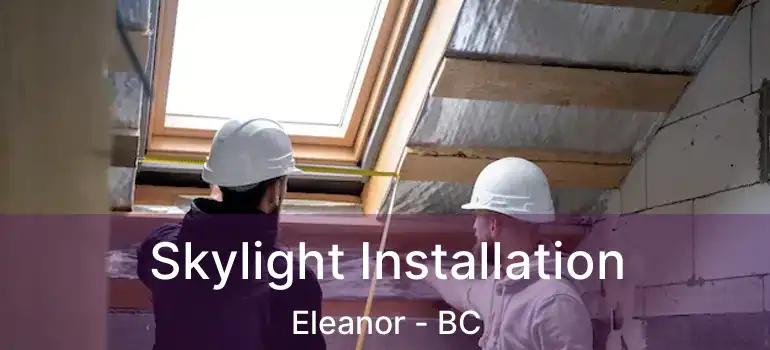  Skylight Installation Eleanor - BC