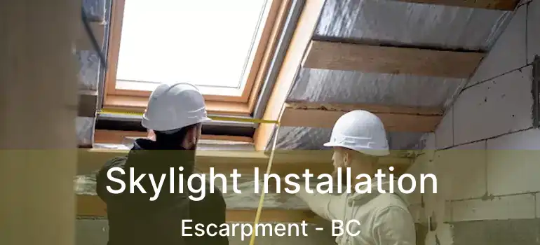  Skylight Installation Escarpment - BC