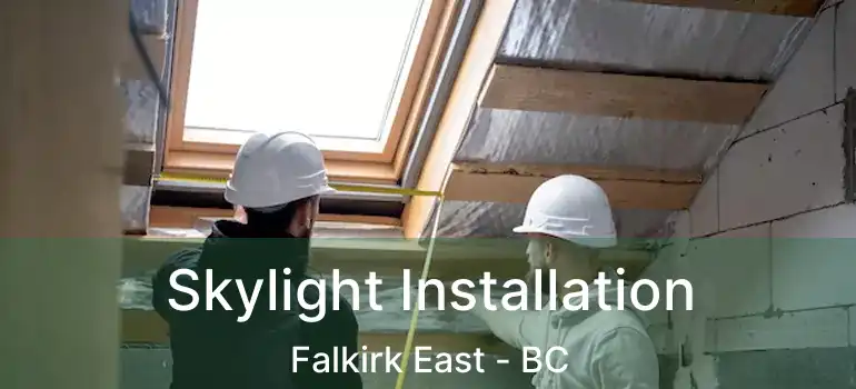  Skylight Installation Falkirk East - BC