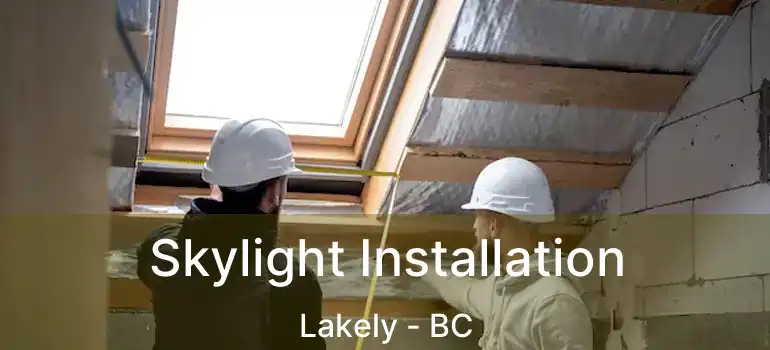  Skylight Installation Lakely - BC