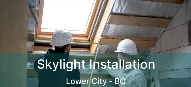  Skylight Installation Lower City - BC