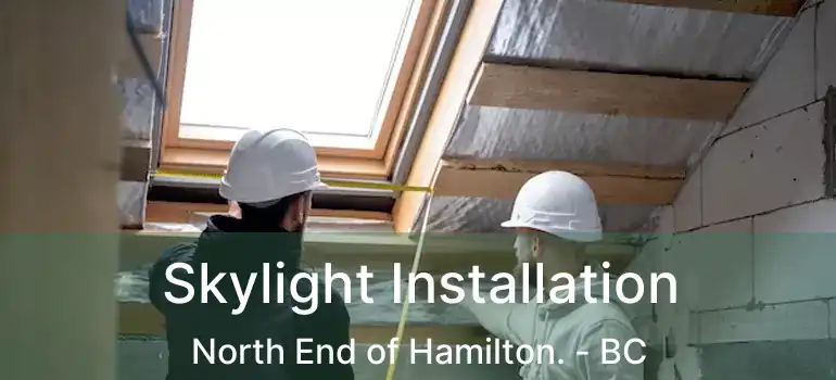  Skylight Installation North End of Hamilton. - BC