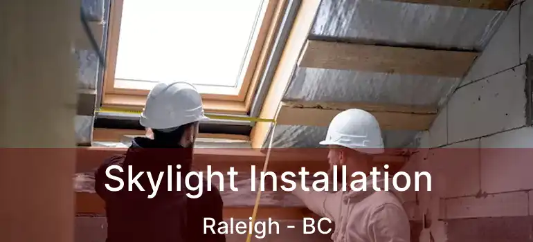  Skylight Installation Raleigh - BC
