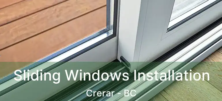  Sliding Windows Installation Crerar - BC
