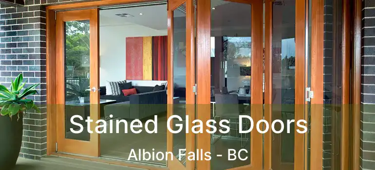  Stained Glass Doors Albion Falls - BC