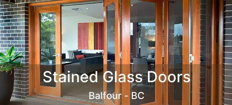  Stained Glass Doors Balfour - BC