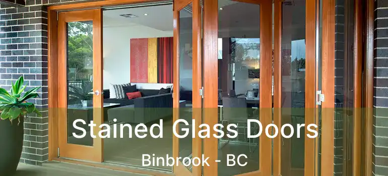  Stained Glass Doors Binbrook - BC