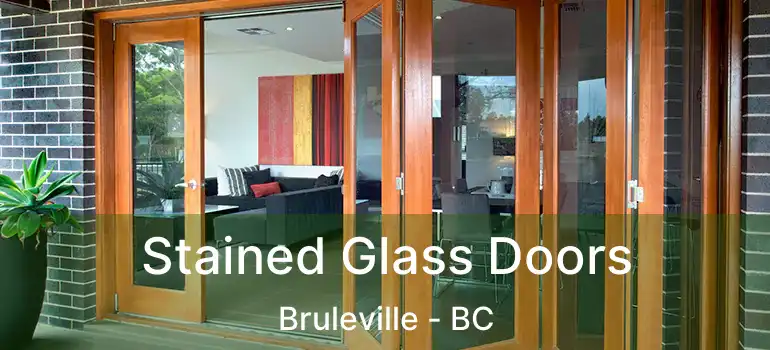  Stained Glass Doors Bruleville - BC