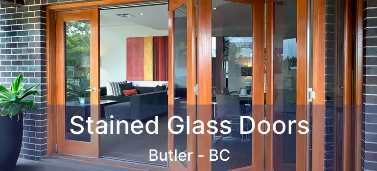  Stained Glass Doors Butler - BC