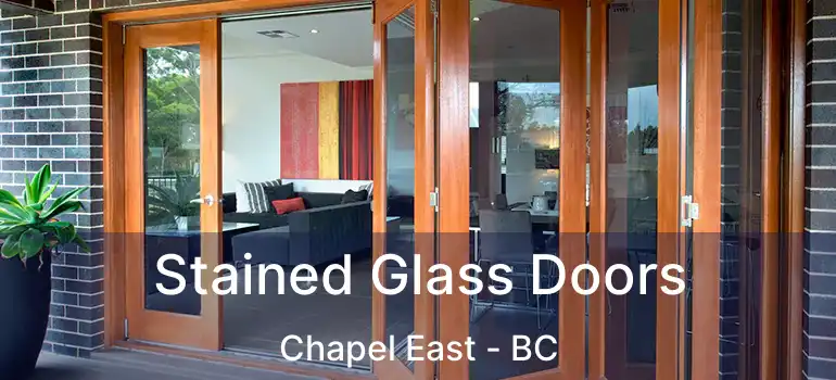  Stained Glass Doors Chapel East - BC