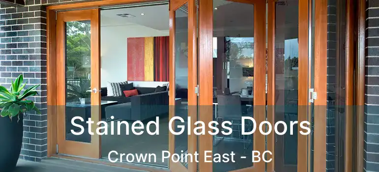  Stained Glass Doors Crown Point East - BC