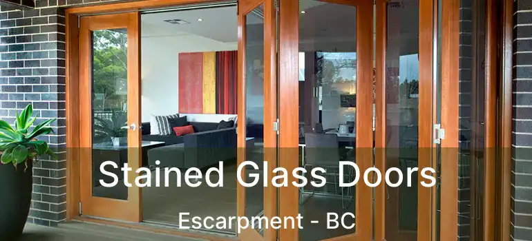  Stained Glass Doors Escarpment - BC