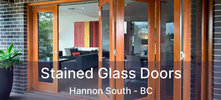  Stained Glass Doors Hannon South - BC