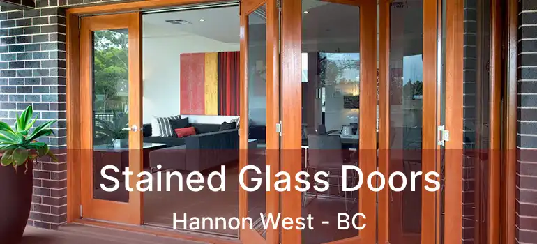  Stained Glass Doors Hannon West - BC