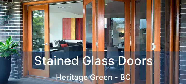  Stained Glass Doors Heritage Green - BC
