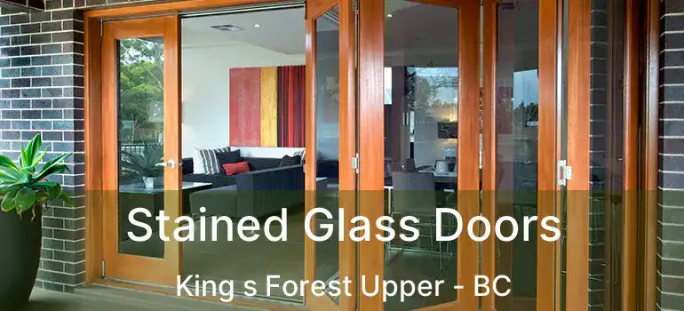  Stained Glass Doors King s Forest Upper - BC